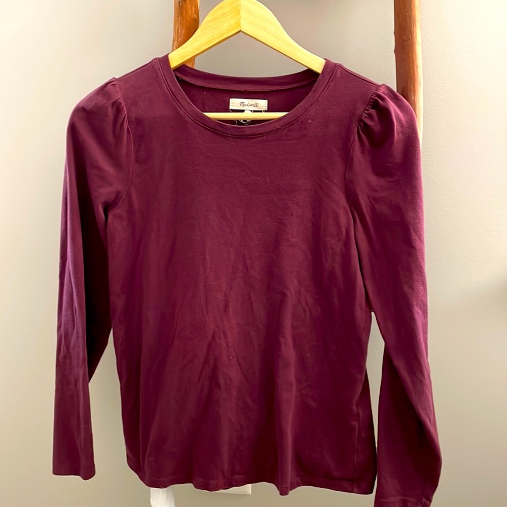Madewell LS tee. Size small.
